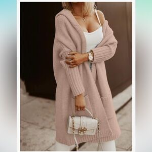 Ayosky Oversized Hooded Sweater Coat from Amazon